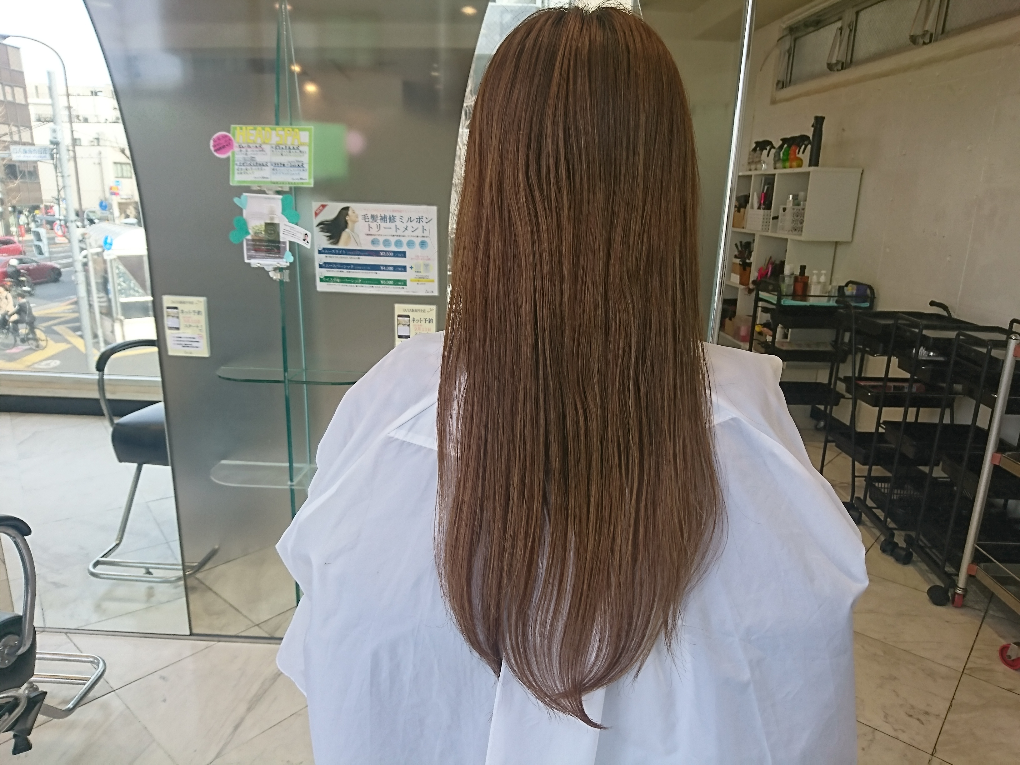 ロングヘアアレンジ Za Za 新高円寺店 美容院 美容室 ヘアサロン